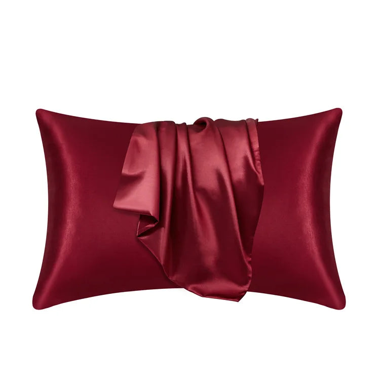 Silk Pillowcase – Cooling &amp; Hypoallergenic for Sensitive Skin 