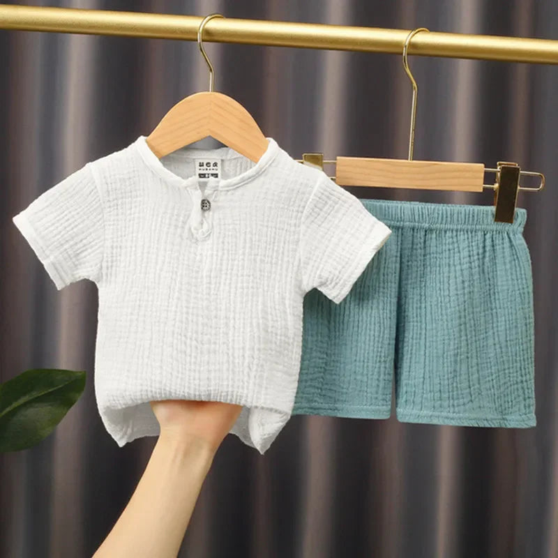 Airy Summer Set for Kids – Comfortable and Stylish Two-Piece Outfit