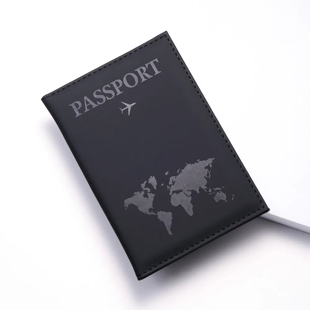 Vintage RFID Passport Holder for Safe and Stylish Travel