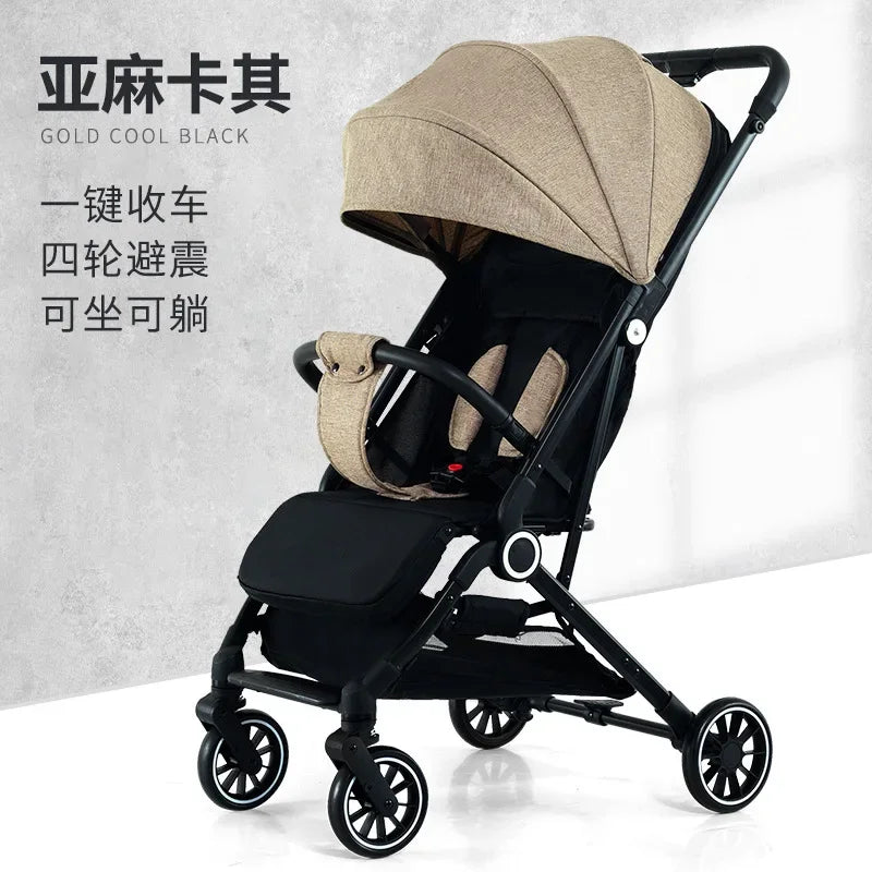 Opvouwbare Kinderwagen – Licht & Schokdempend-Novormo
