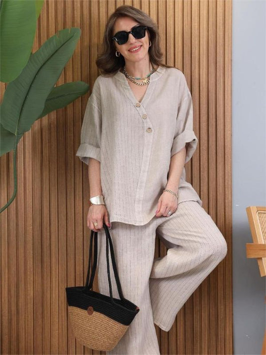 Women’s Loungewear Set – Lightweight Relaxed Fit