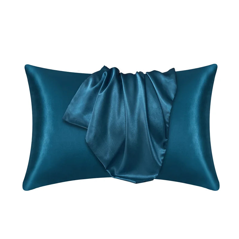 Silk Pillowcase – Cooling &amp; Hypoallergenic for Sensitive Skin 