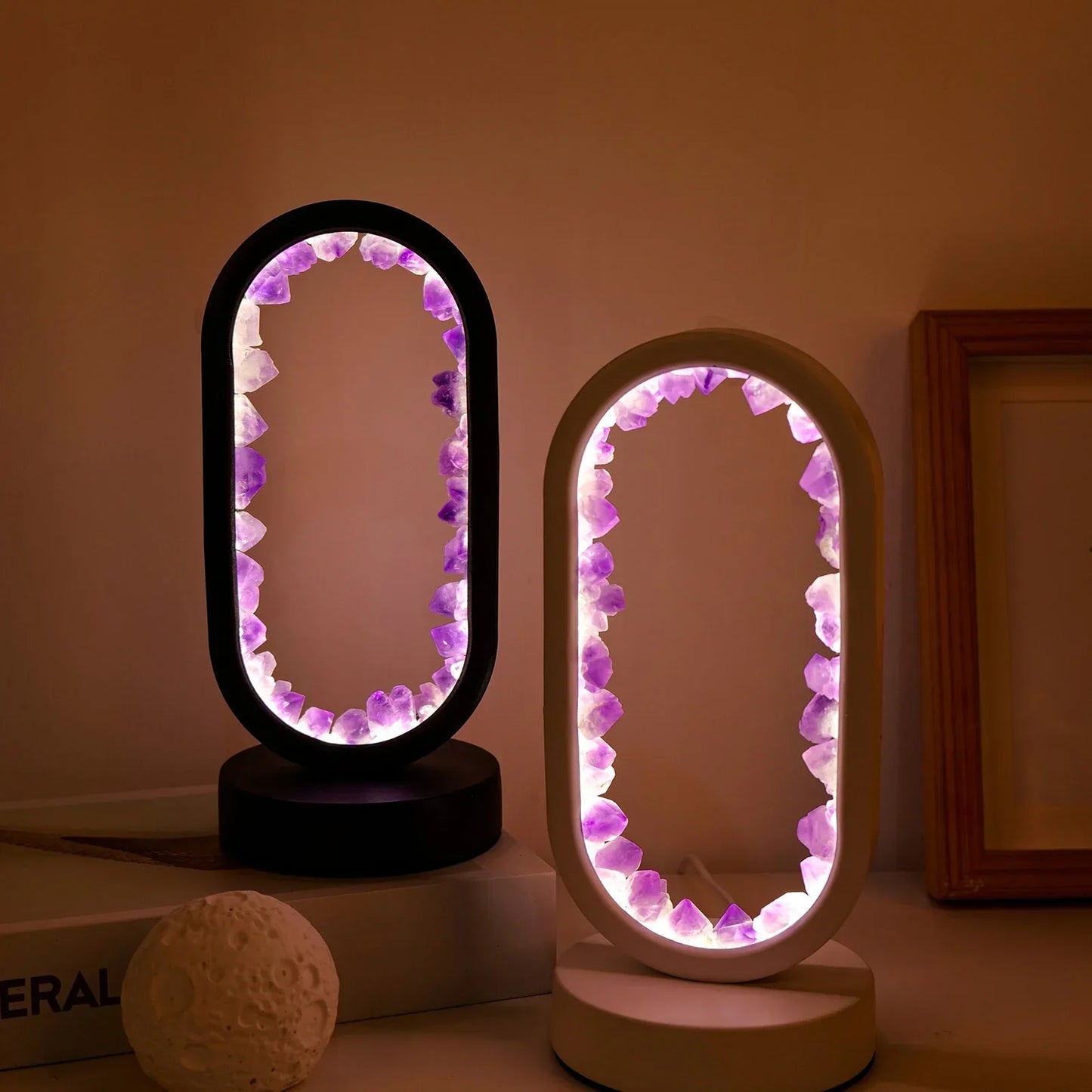 Amethyst Lamp – Natural Crystal Lamp with Soothing Glow