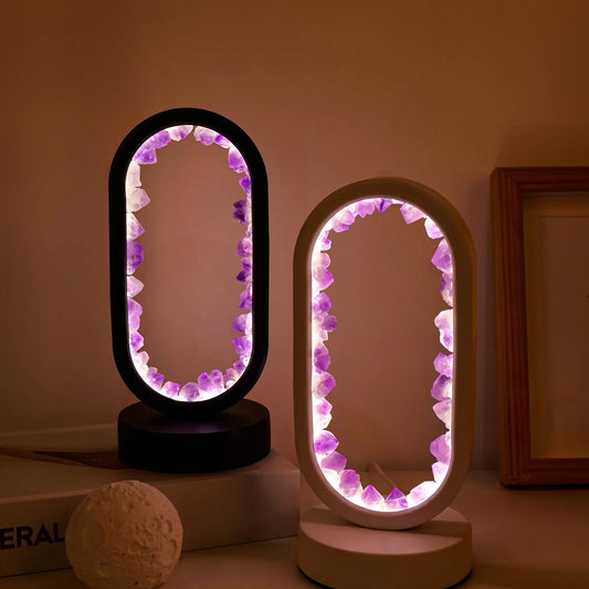Amethyst Lamp – Natural Crystal Lamp with Soothing Glow