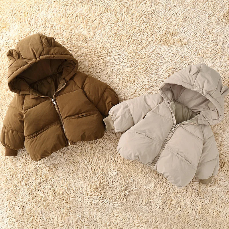 Pluche Baby Winterjas-Novormo