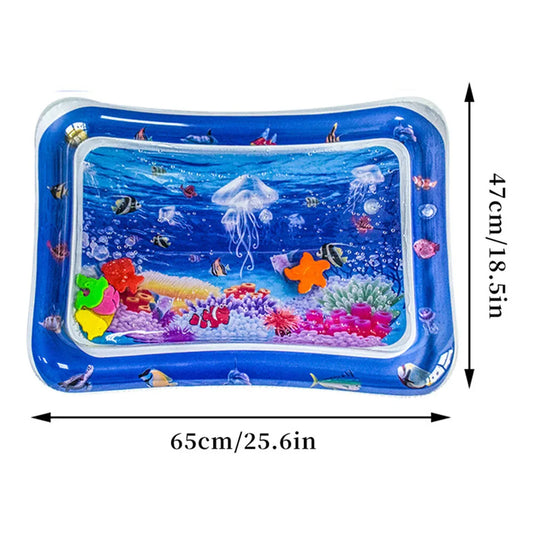 Baby Playmat with Water &amp; Jellyfish – JellySplash White Edition
