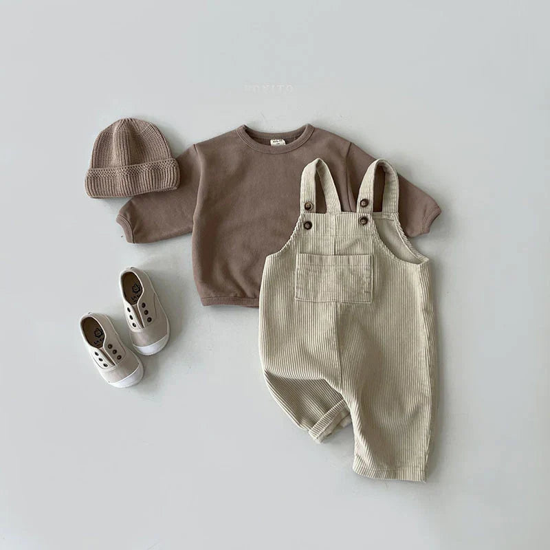 Comfortable Kids Overalls – Trendy &amp; Soft Jumpsuit for Boys and Girls