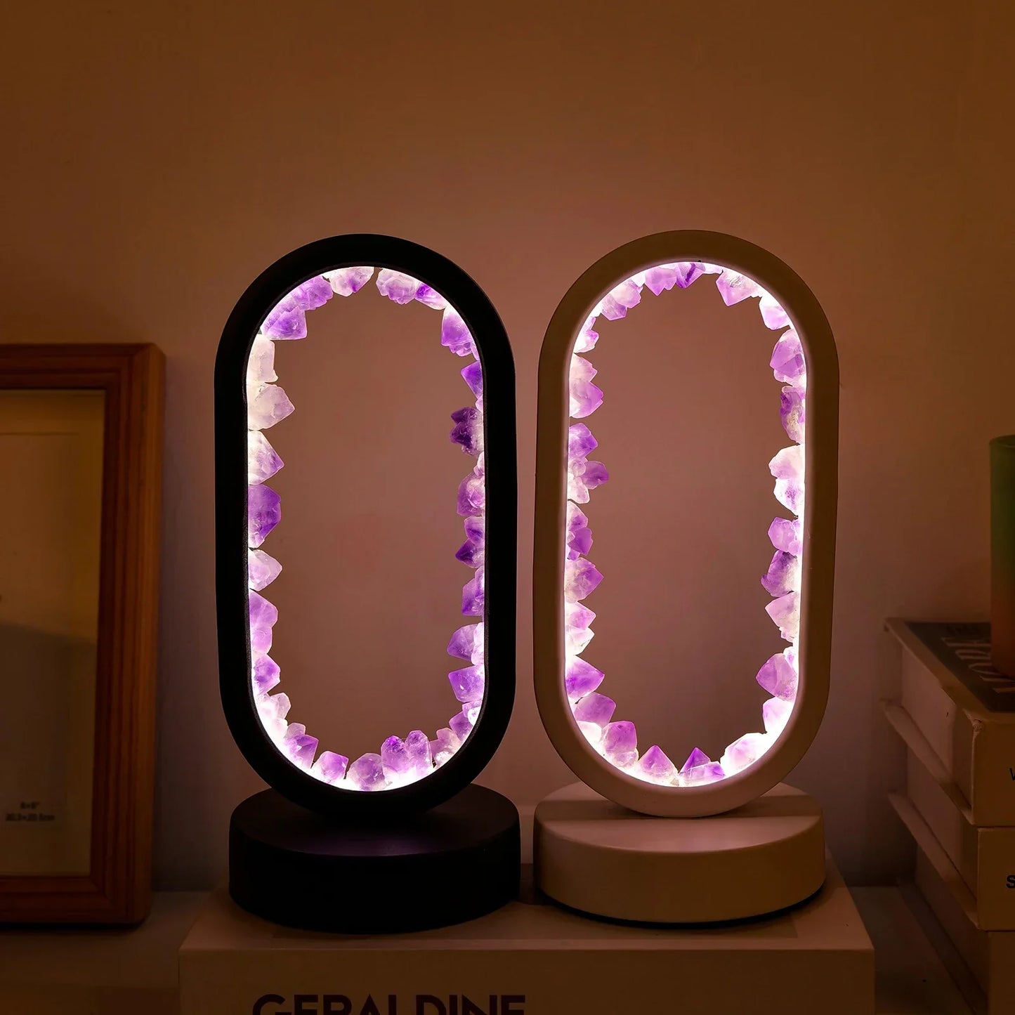 Amethyst Lamp – Natural Crystal Lamp with Soothing Glow