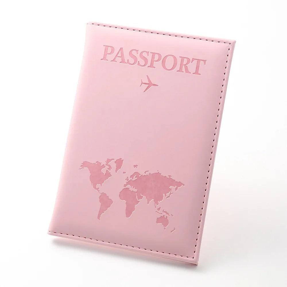 Vintage RFID Passport Holder for Safe and Stylish Travel
