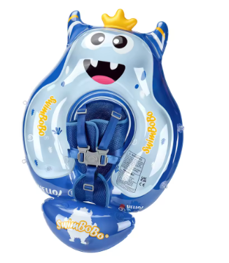 Baby Swim Trainer with Sunshade – Inflatable &amp; Safe Swimming