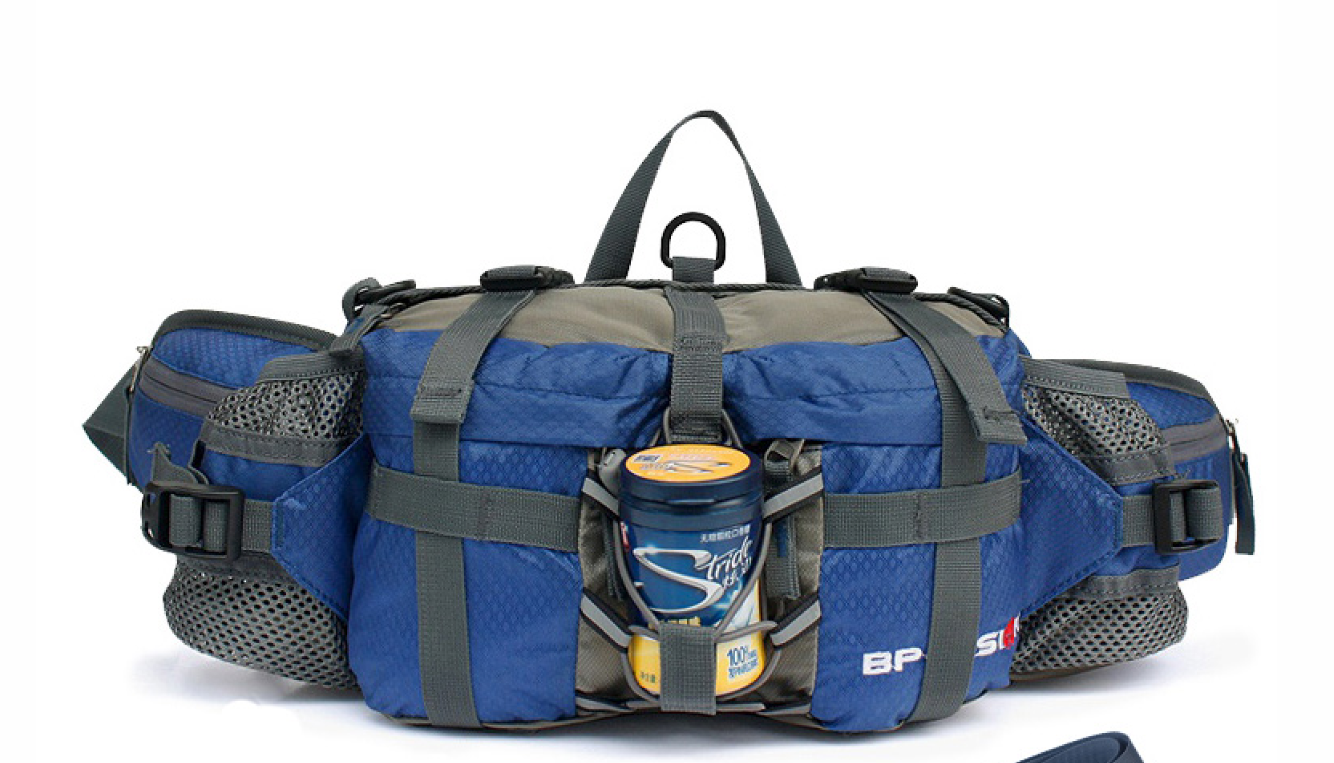 Lightweight Outdoor Waist Pack with Multiple Pockets