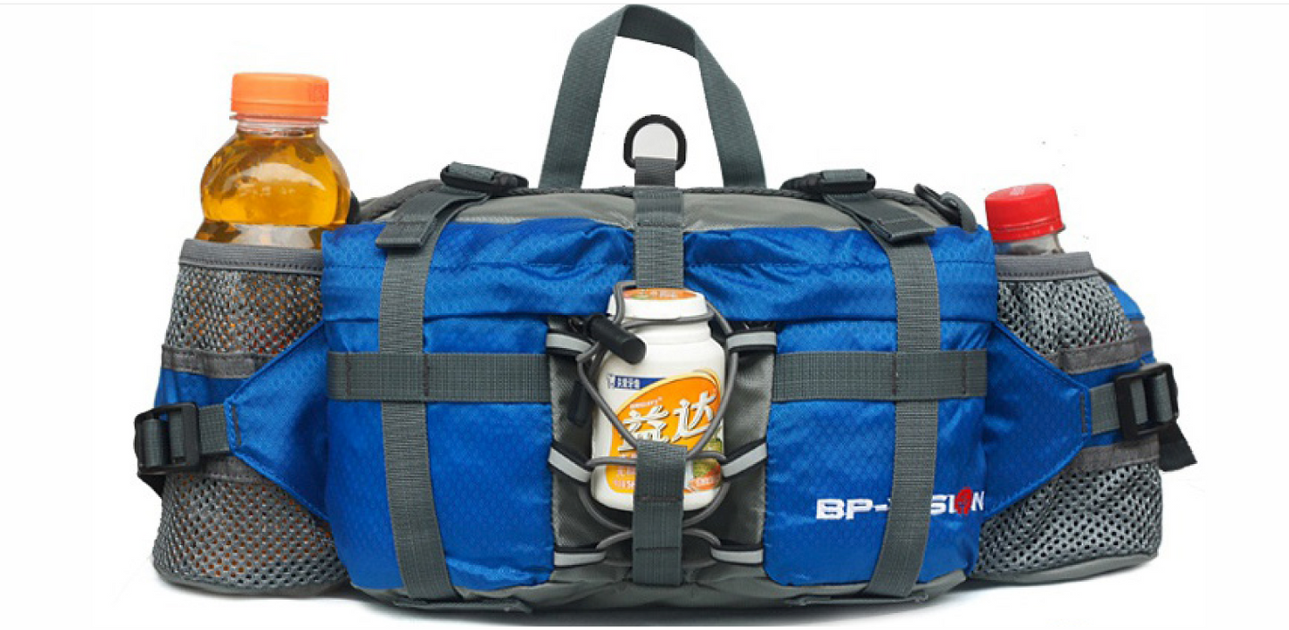 Lightweight Outdoor Waist Pack with Multiple Pockets