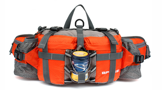 Lightweight Outdoor Waist Pack with Multiple Pockets