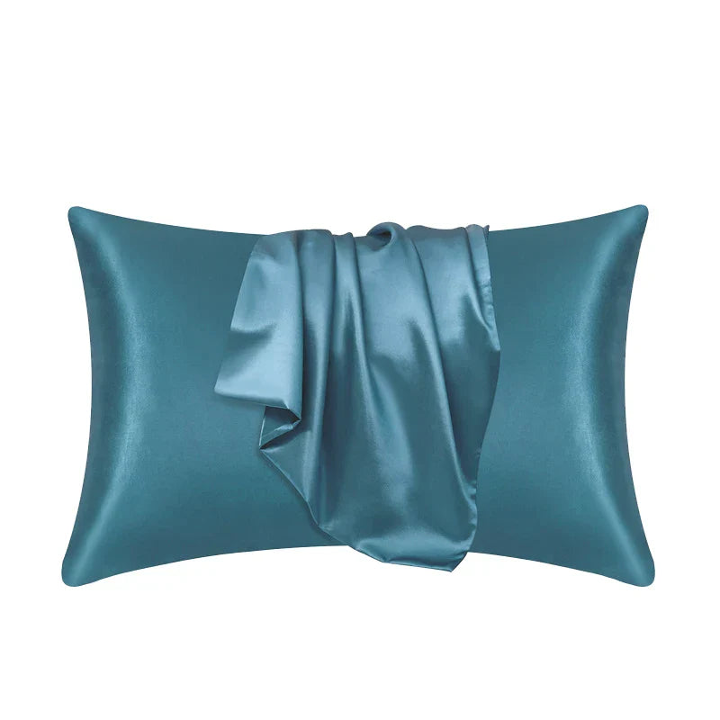 Silk Pillowcase – Cooling &amp; Hypoallergenic for Sensitive Skin 