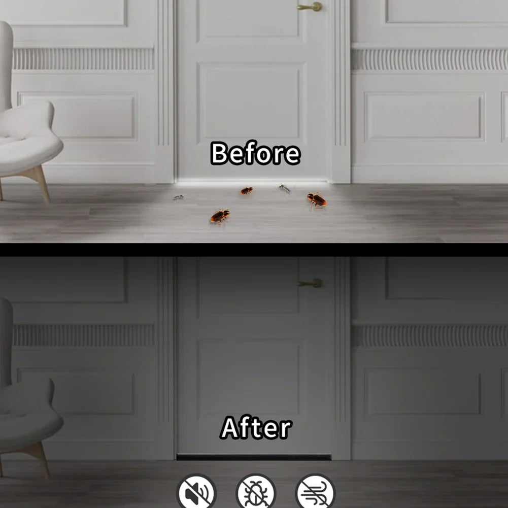 Waterproof Door Strip with Draught and Sound Insulation