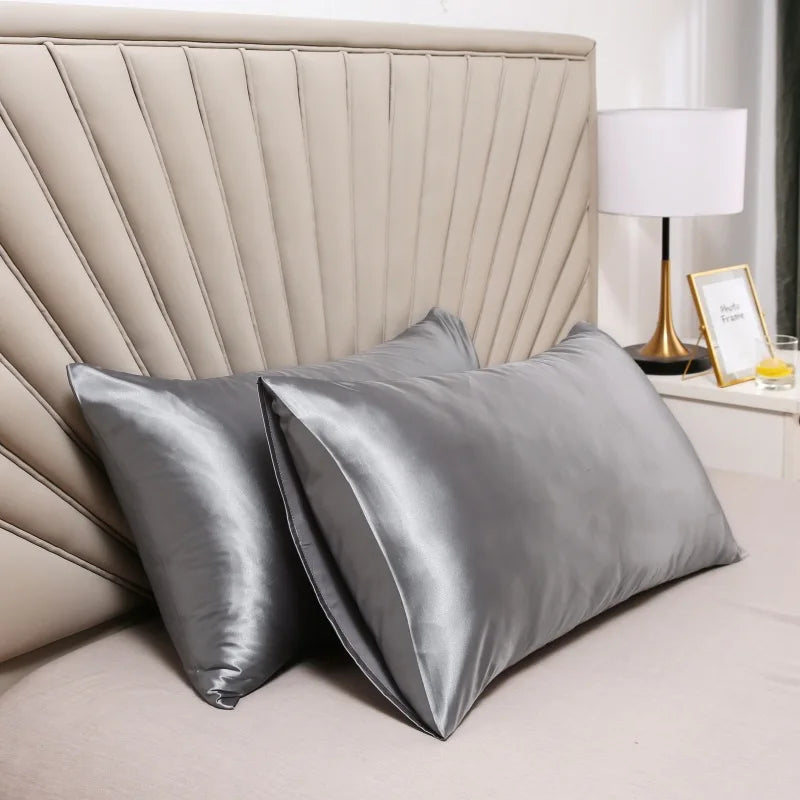 Silk Pillowcase – Cooling &amp; Hypoallergenic for Sensitive Skin 