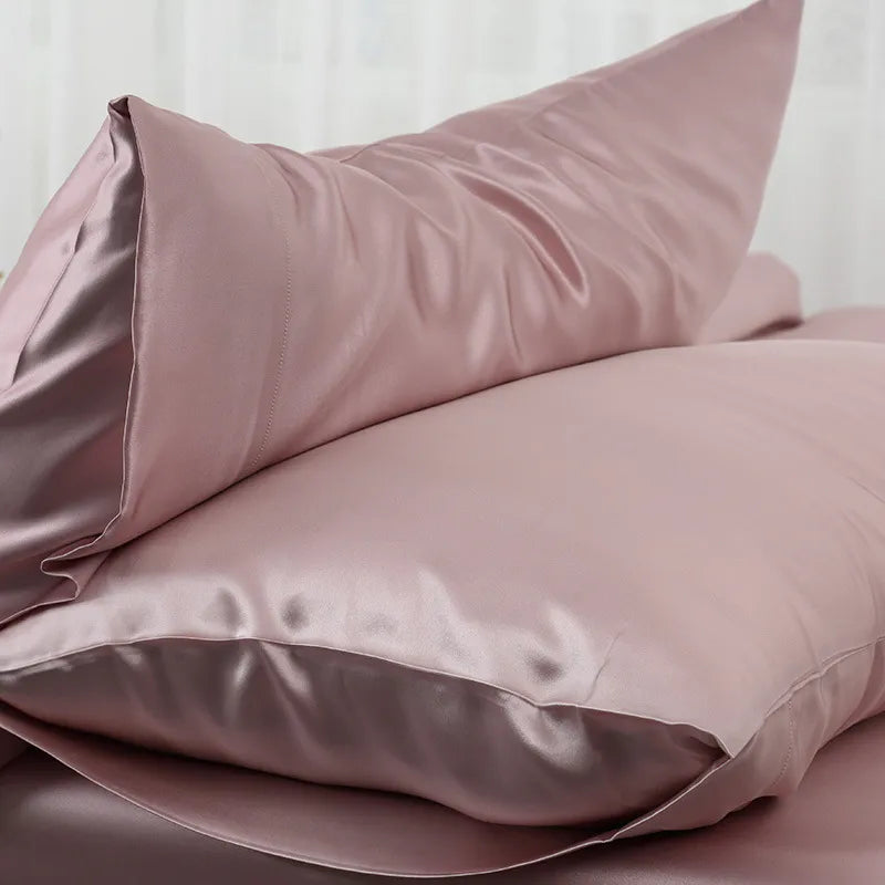 Silk Pillowcase – Cooling &amp; Hypoallergenic for Sensitive Skin 