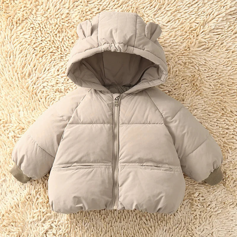 Pluche Baby Winterjas-Novormo