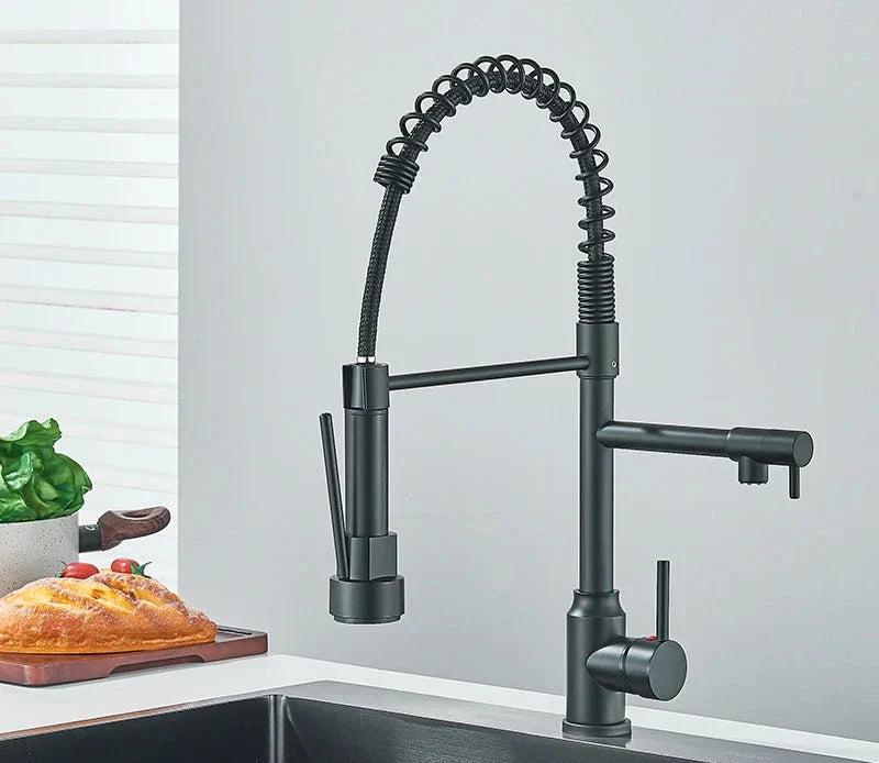 Swivel Kitchen Faucet with 360° Flexible Swivel Function