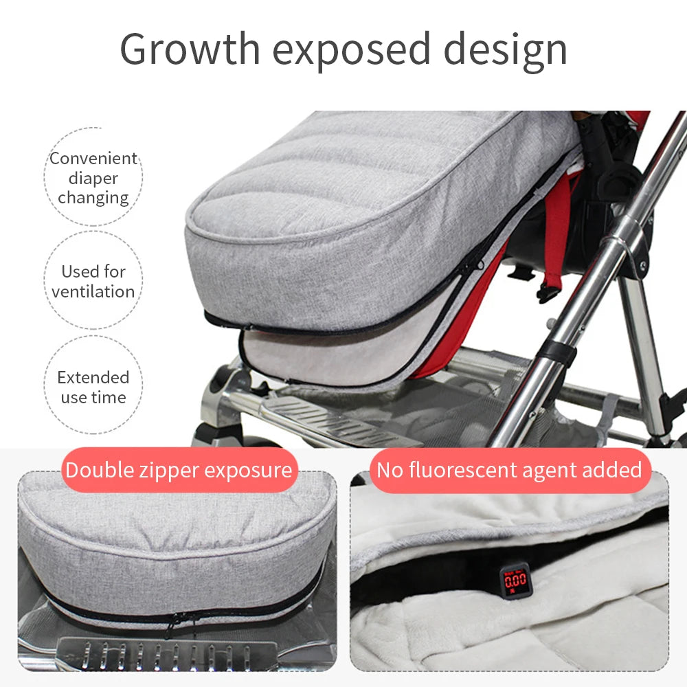 Kinderwagen Slaapzak – Warm & Winddicht-Novormo