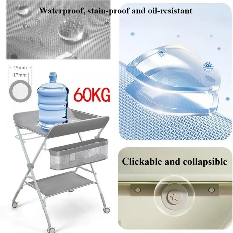 Verzorgingstafel – Opvouwbaar & Verstelbaar-Novormo