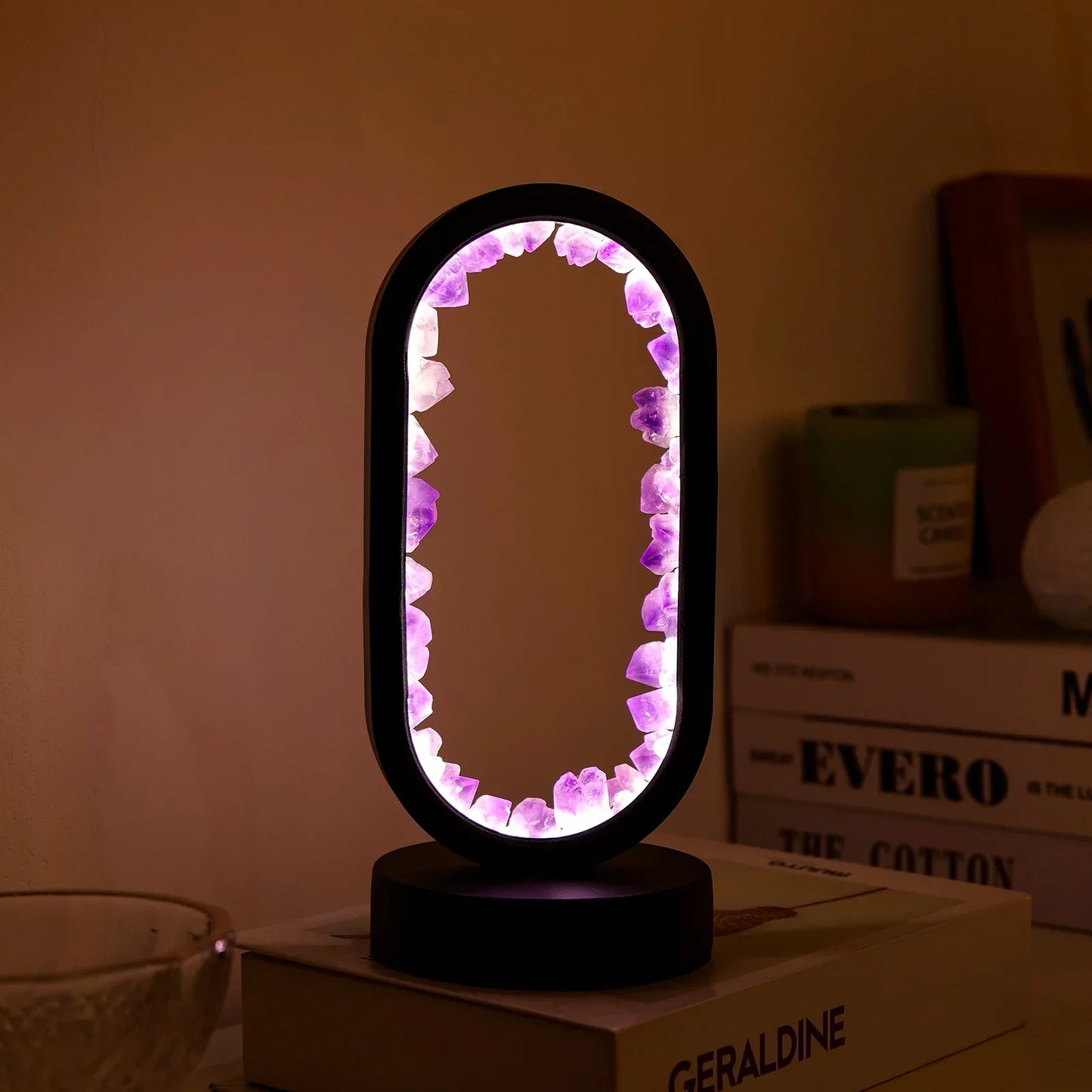 Amethyst Lamp – Natural Crystal Lamp with Soothing Glow
