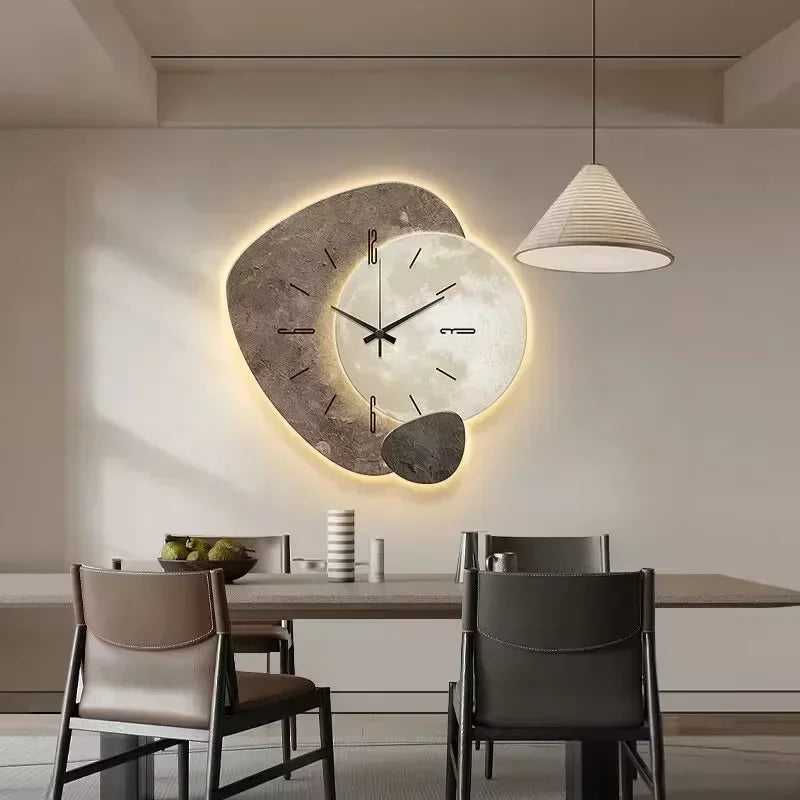 Modern LED Wall Clock – Stylish Decorative Timepiece