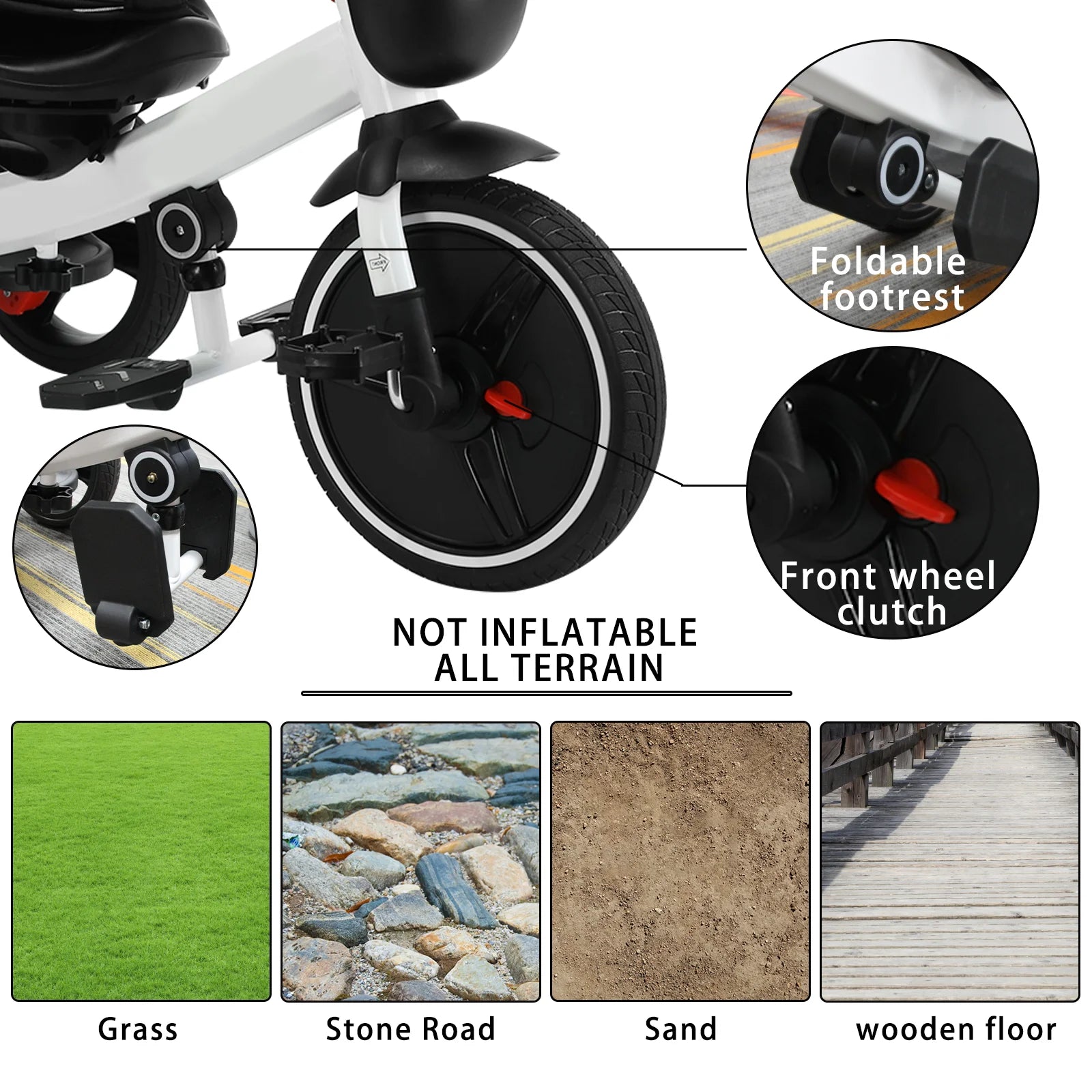 Baby Driewieler – 360° Roteerbaar-Novormo