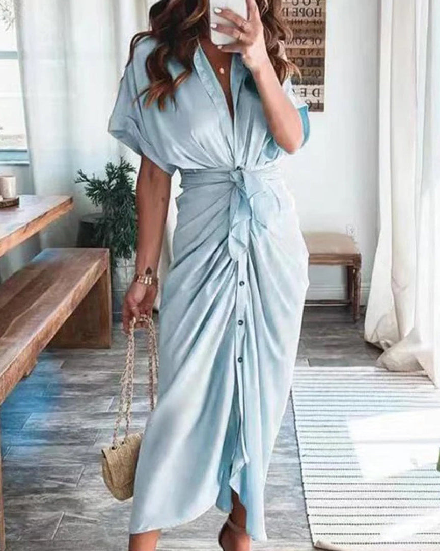 Airy Flowing Women's Dress with an Elegant Fit for Every Occasion