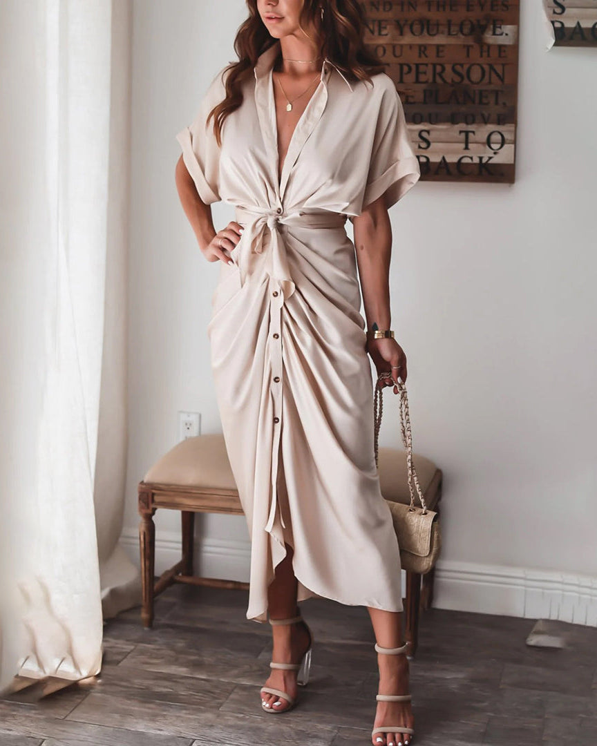 Airy Flowing Women's Dress with an Elegant Fit for Every Occasion