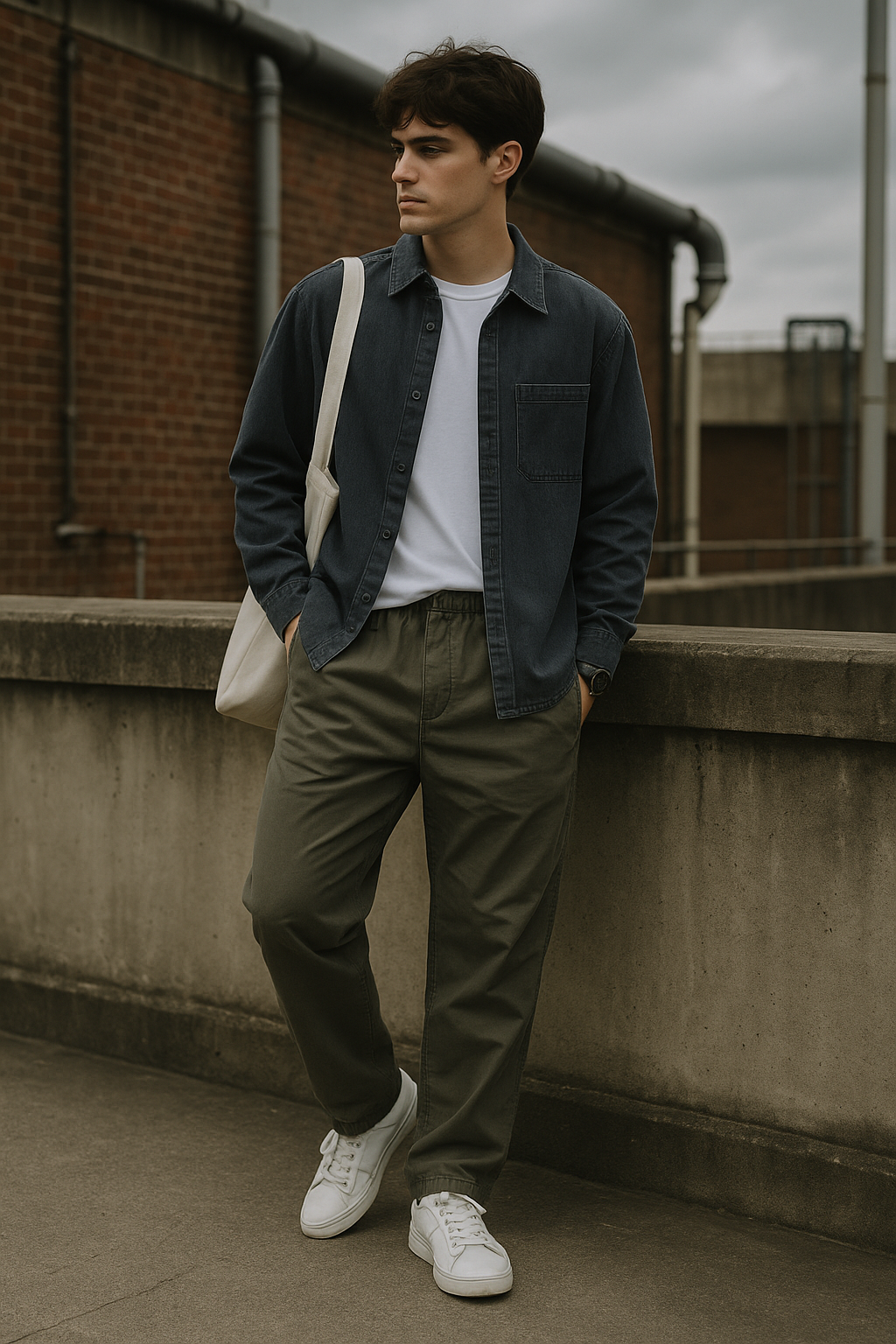 Loose men's trousers – Comfortable