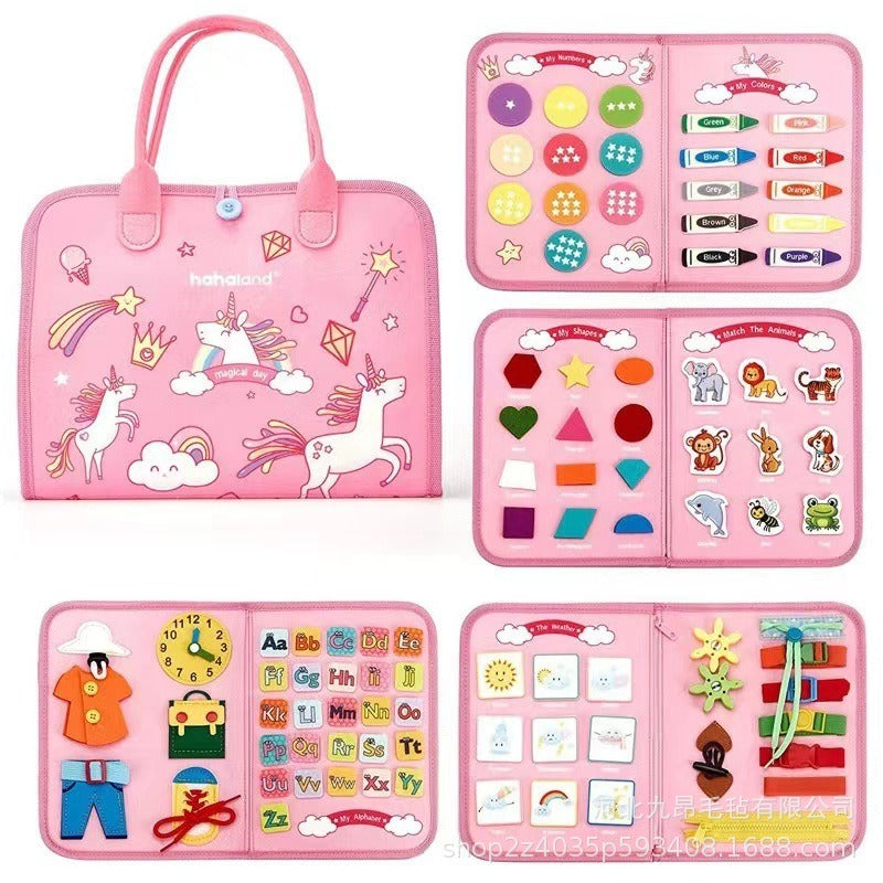 Interactive Activity Book for Toddlers – Play, Learn &amp; Explore