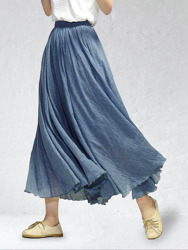 Summer Linen Skirt – Airy Comfort &amp; Flattering Fit 