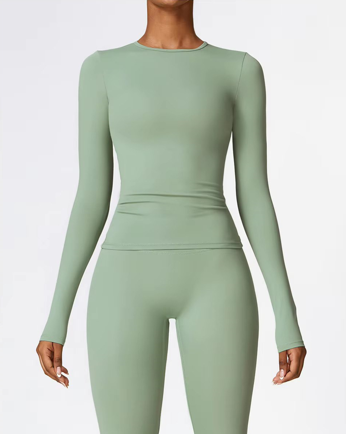 Women's Sporty 2-Piece Set with Stretch and Quick-Drying Material 