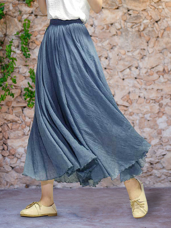 Summer Linen Skirt – Airy Comfort &amp; Flattering Fit 