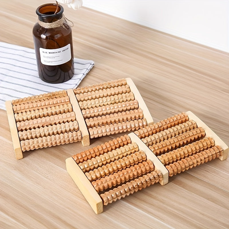 Wooden Foot Roller for Relaxation and Muscle Relief