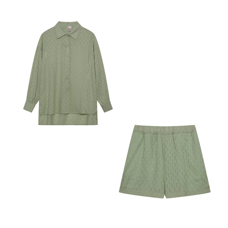 Summer Blouse and Shorts Set for Women – Light and Airy