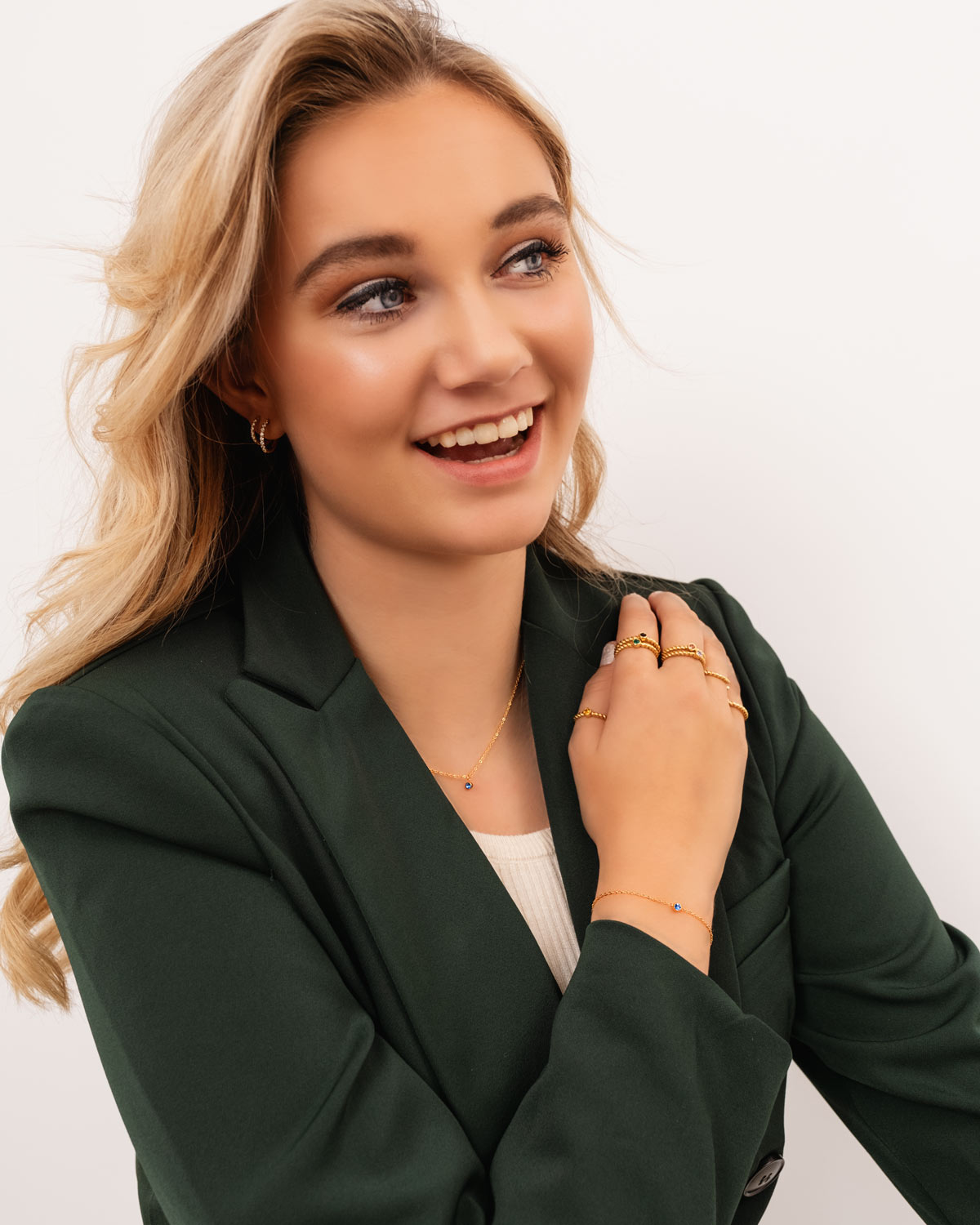 Birthstone Bracelet – Gold or Silver