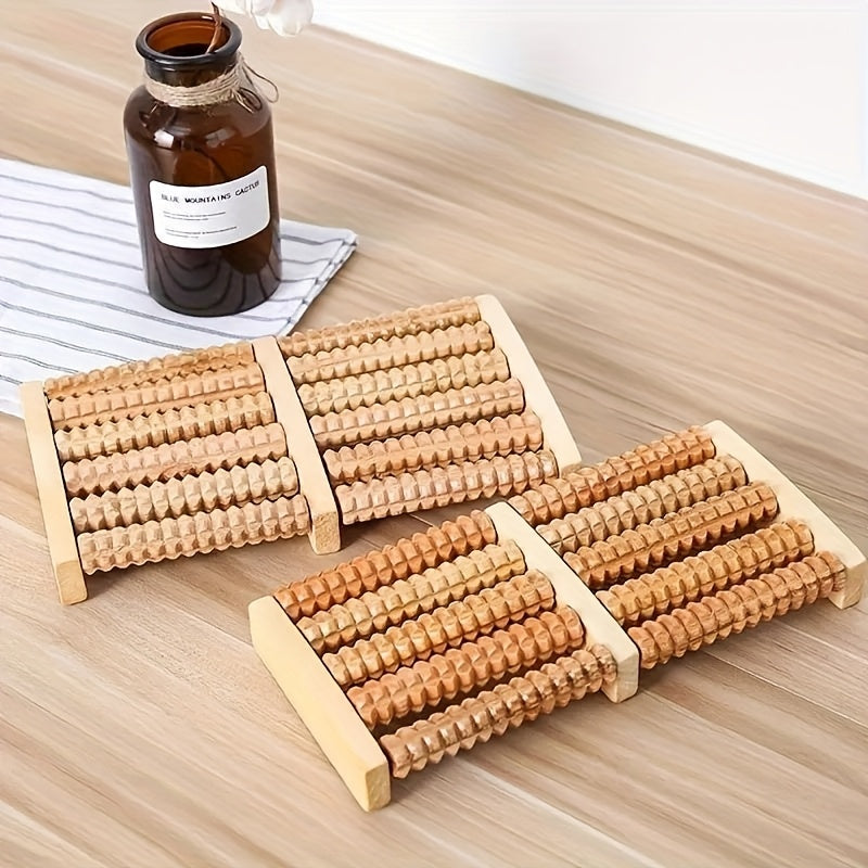 Wooden Foot Roller for Relaxation and Muscle Relief