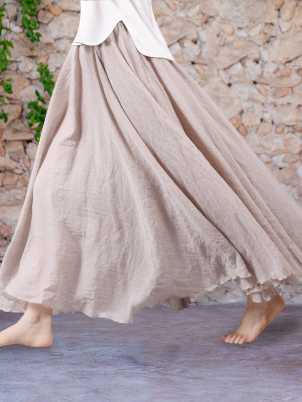 Summer Linen Skirt – Airy Comfort &amp; Flattering Fit 
