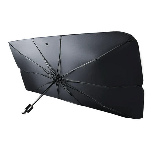 Foldable Windshield Sunshade in Convenient Umbrella Shape