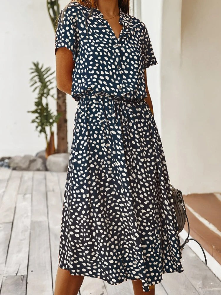 Airy Summer Dress with Print – Comfortable &amp; Stylish