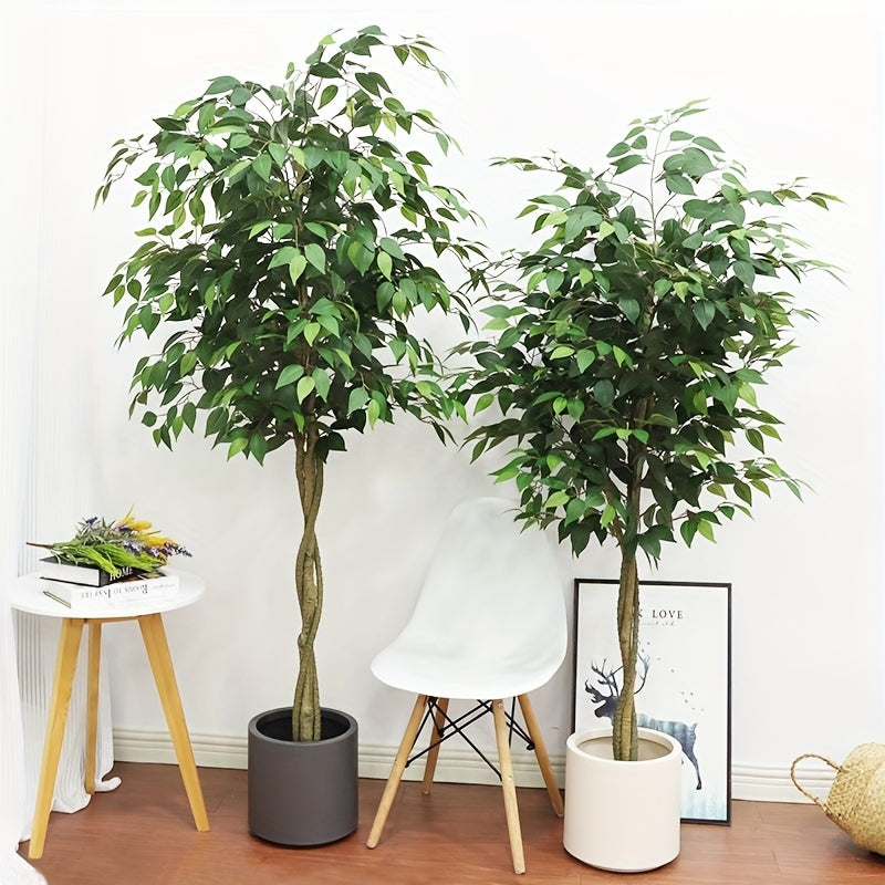 Silky Artificial Ficus Tree – Realistic and Maintenance-Free (120–210 cm)