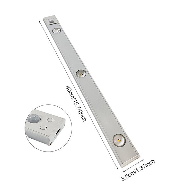 Wireless LED Light with Motion Sensor – Rechargeable &amp; Energy Efficient