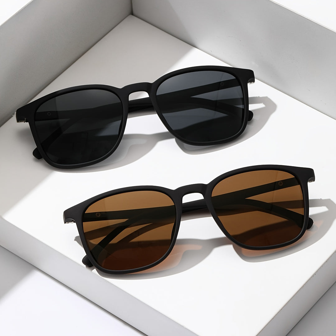 Polarized Men's Sunglasses with UV Protection and Classic Design