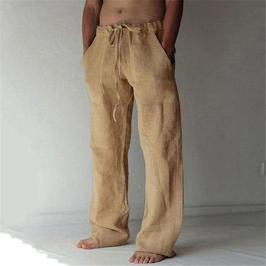 Men’s Linen Pants – Breathable Comfort & Casual Summer Style