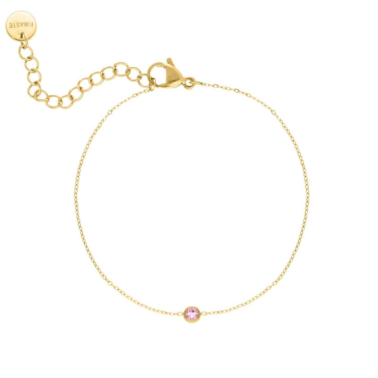 Birthstone Bracelet – Gold or Silver