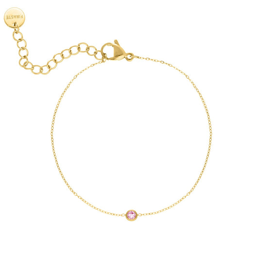 Birthstone Bracelet – Gold or Silver