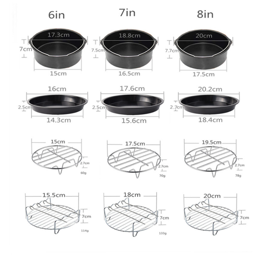 Airfryer Accessory Set – Get More Out of Your Airfryer with This Complete Set