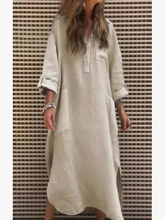 Knit Women’s Dress with Long Sleeves and a Soft, Comfortable Fit